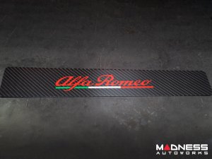 Alfa Romeo 4C Carbon Fiber Door Sills - w/ Alfa Romeo Logo